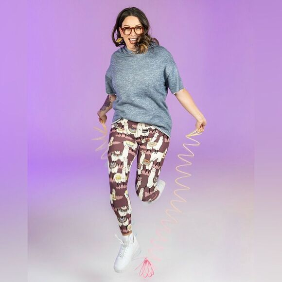 LuLaRoe TC Leggings • Squirrels • Unicorn Collection • Adult Size 12-16+ • NWOT - Picture 15 of 15